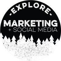 explore marketing logo image