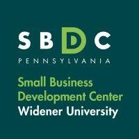 widener university small business development center logo image