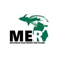 michigan electronic recycling logo image