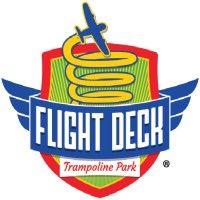 flight deck trampoline park logo image