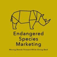 endangered species marketing logo image