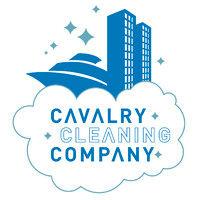 the cavalry cleaning company logo image