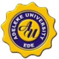 adeleke university logo image