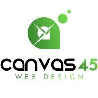 canvas 45 web design logo image