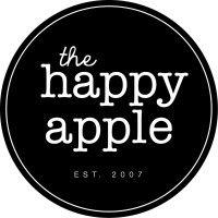 the happy apple logo image