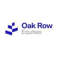 oak row equities logo image