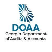 georgia department of audits and accounts logo image