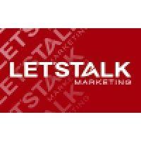 let's talk marketing logo image