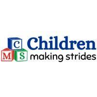 children making strides logo image