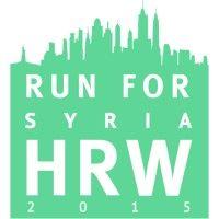 run for human rights watch logo image