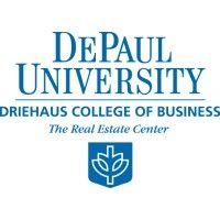 the real estate center at depaul university logo image