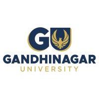 gandhinagar university logo image