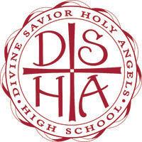 divine savior holy angels high school logo image