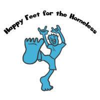 happy feet for the homeless logo image