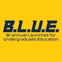 university of michigan blue program logo image