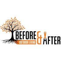 before & after outdoor living logo image