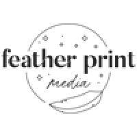 feather print media logo image