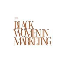 black women in marketing logo image