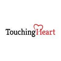 touching heart logo image