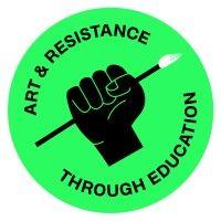 art and resistance through education (arte) logo image