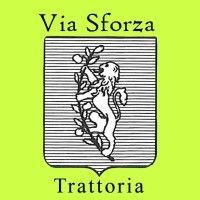 via sforza trattoria logo image