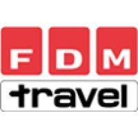 fdm travel logo image