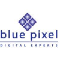 blue pixel logo image