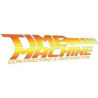 time machine contracting & restoration logo image