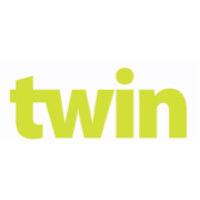 twin advertising logo image