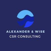 alexander & wise csr consulting logo image