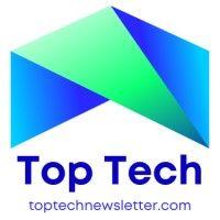 top tech logo image