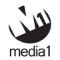 media 1 logo image