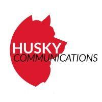 husky communications logo image