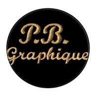 p.b. graphique logo image