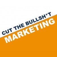 cut the bullsh*t marketing logo image