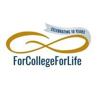 forcollegeforlife logo image