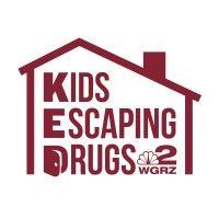 kids escaping drugs logo image