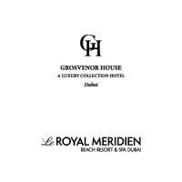 grosvenor house dubai and le royal meridien beach resort & spa logo image