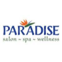 paradise salon spa wellness logo image