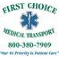 first choice medical transport logo image