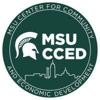 msu center for community & economic development logo image