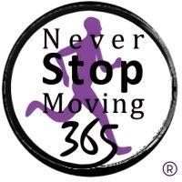 neverstopmoving365® logo image