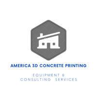 america concrete 3d printing logo image