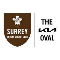 the kia oval - surrey county cricket club logo image