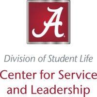 center for service and leadership logo image