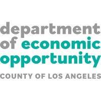 los angeles county department of economic opportunity logo image