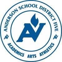 anderson school district five logo image