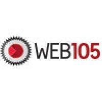 web 105 creative logo image