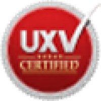 uxv certification program logo image