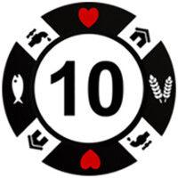 power of 10 logo image